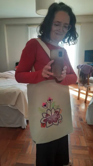 Bolsas Bordadas (bordado grande)