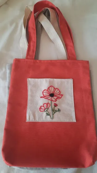 Bolsas Bordadas (bordado chico)