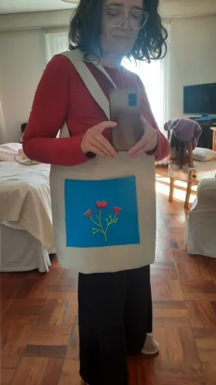 Bolsas Bordadas (bordado chico)