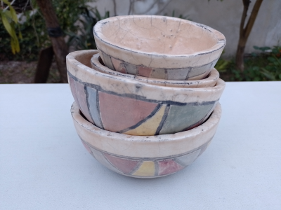 Juego de cuencos Raku