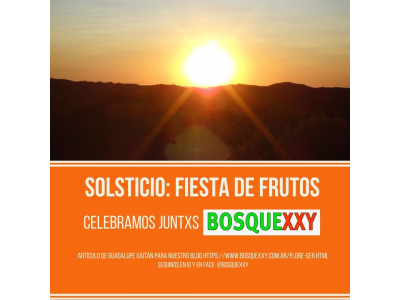 Solsticio: fiesta de frutos